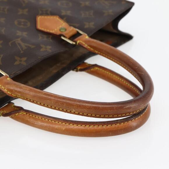 LOUIS VUITTON Monogram Sac Plat Hand Bag M51140 - Picture 7 of 12